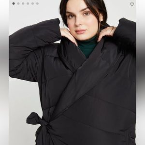 NWT Universal Standard Kanda Puffer 2 Coat - Black - Size L 22-24